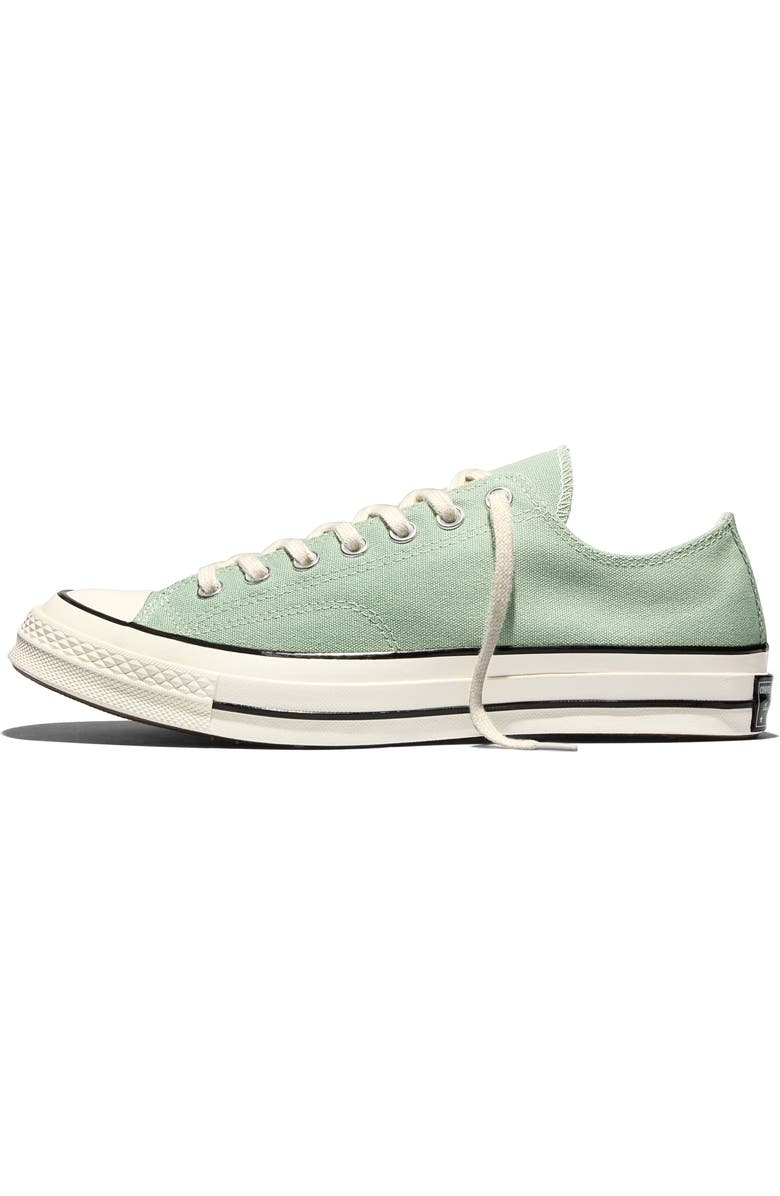 Converse Chuck 70 Low Top Sneaker, Alternate, color, Thyme Again/ Egret/ Black