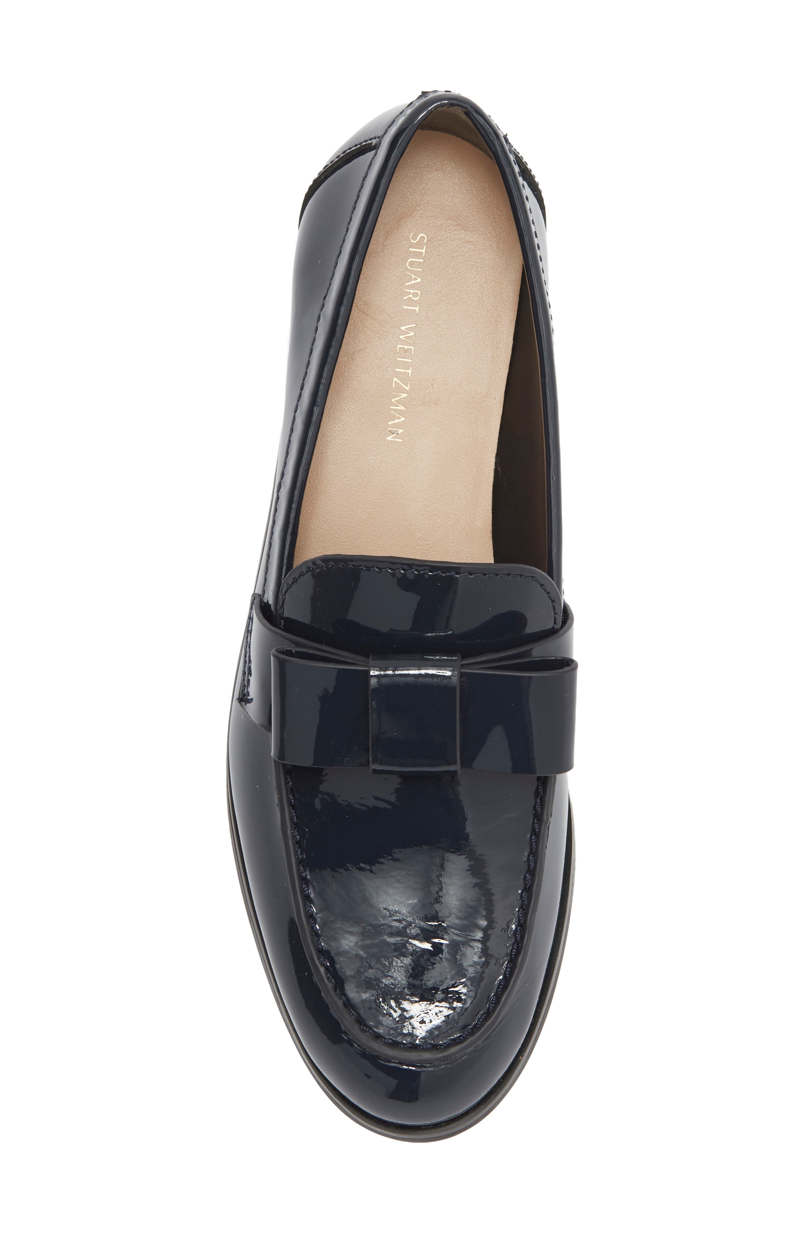 Bowtie Loafer, Alternate, color, NICE BLUE