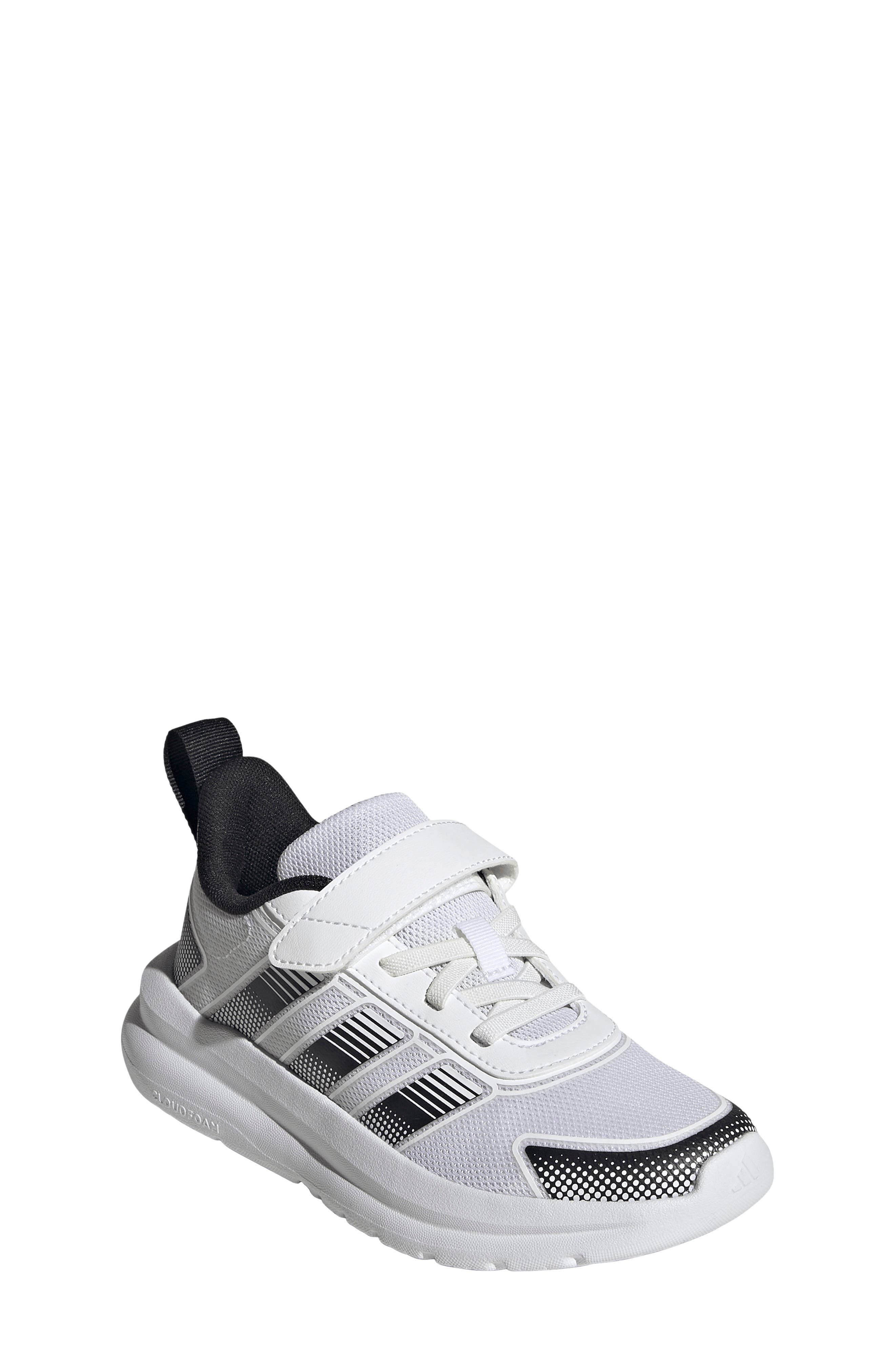 adidas Kids' Tensaur Run 4.0 Sneaker, Alternate, color, White/ Black/ White