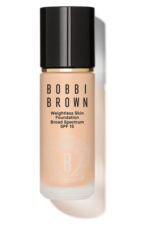 Bobbi Brown Weightless Skin Oil-controlling Foundation Spf 15 With Hyaluronic Acid In Nude