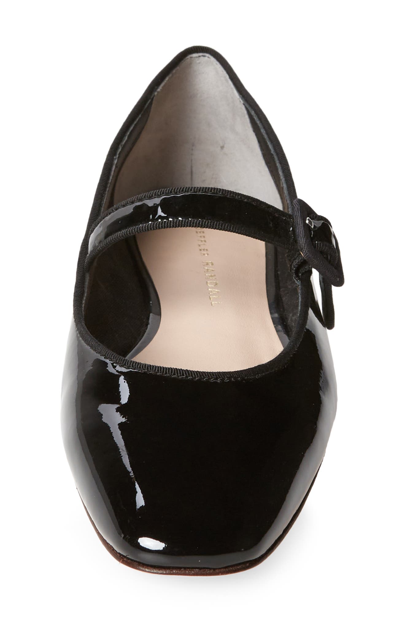 Ginger Mary Jane Flat, Alternate, color, BLACK