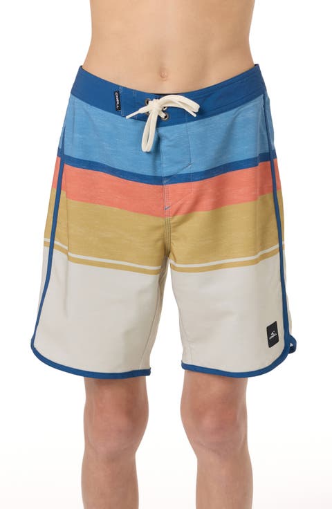 Kids' Lennox Scallop Swim Trunks (Big Kid)