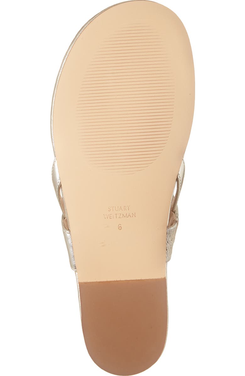 Stuart Weitzman Pearla T-Strap Slingback Sandal, Alternate, color,