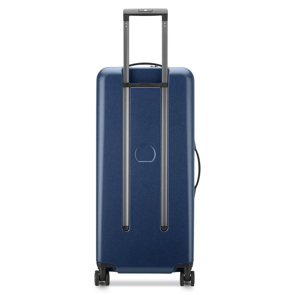 Delsey Paris Turenne 2.0 Large Checked Trunk Spinner Luggage, Alternate, color, Night Blue