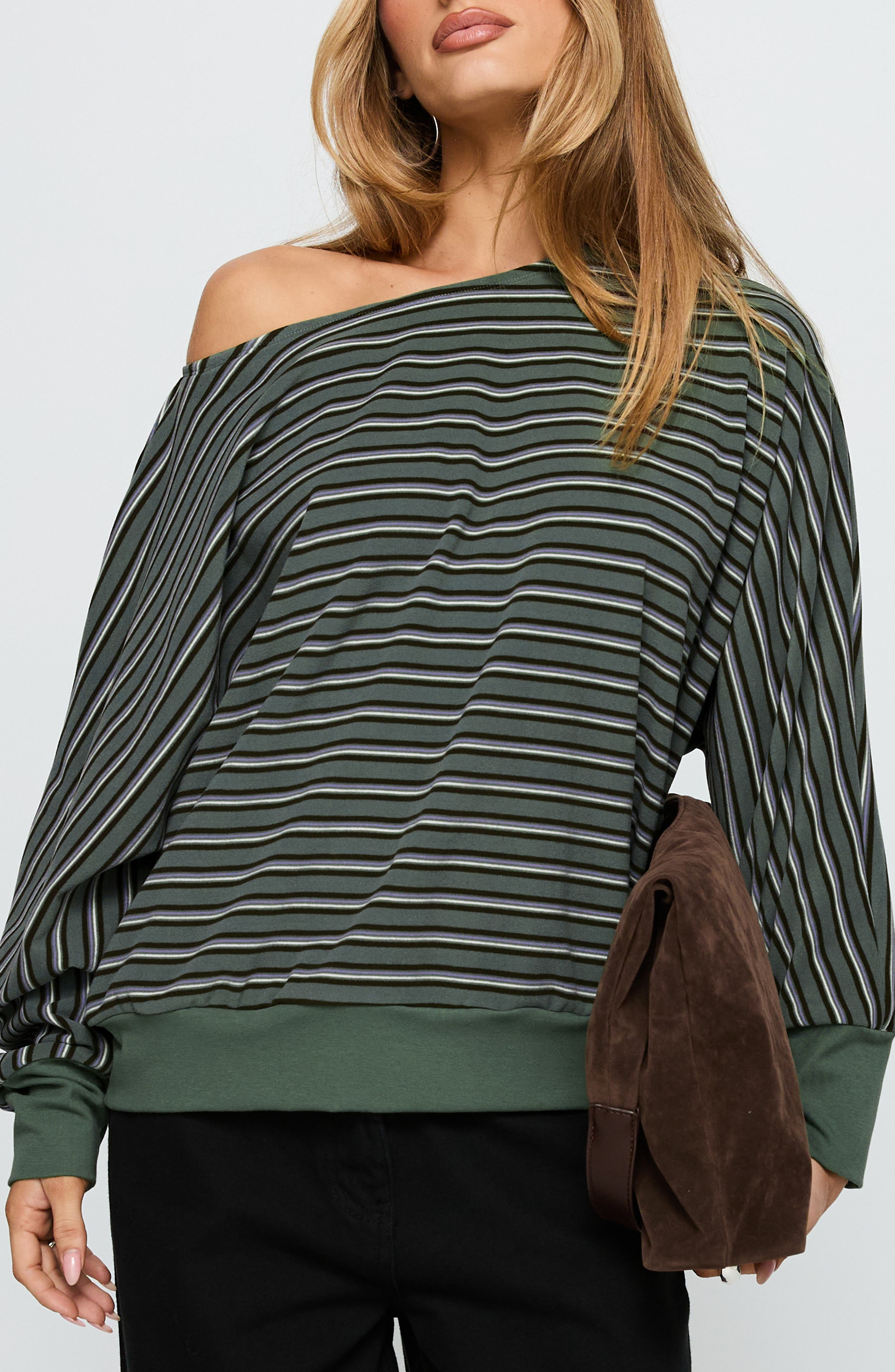Zaylah One-Shoulder Sweater