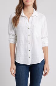 Cloth & Stone Long Sleeve Button-Up Shirt