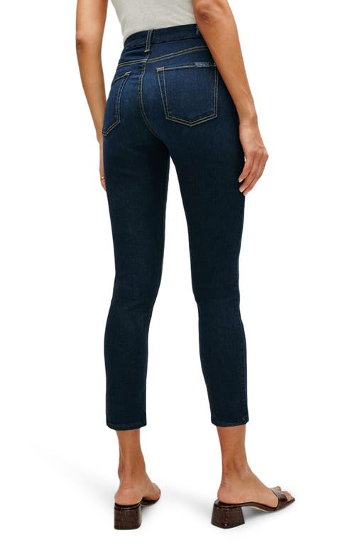 7 For All Mankind Seven The Ankle Skinny Jeans In Blue