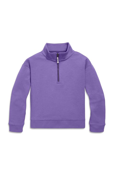 Kids Quarter Zip Sweatshirt (Toddler, Little Kid, Big Kid)