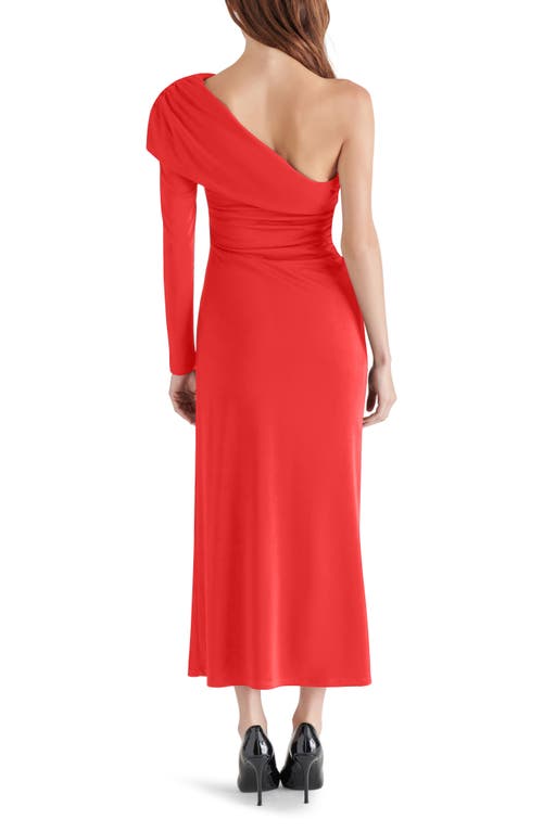 STEVE MADDEN STEVE MADDEN YORK ONE SHOULDER JERSEY DRESS