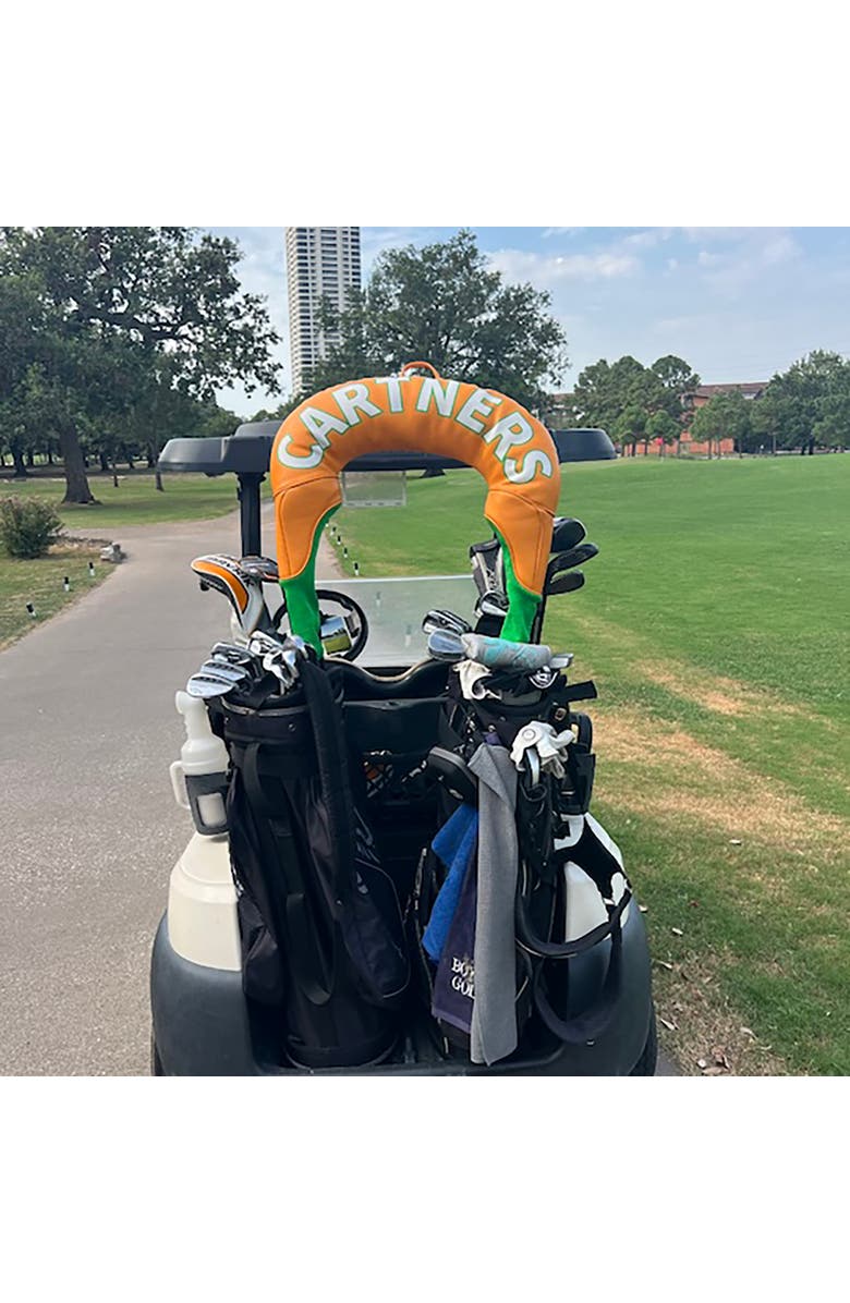 9Putt Cartners Golf Headcover Driver Fairway Club Cover, Alternate, color, Multicolored