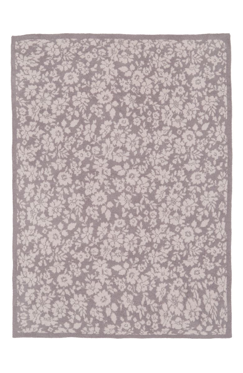 Barefoot Dreams<sup>®</sup> CozyChic<sup>™</sup> Floral Throw Blanket, Main, color,