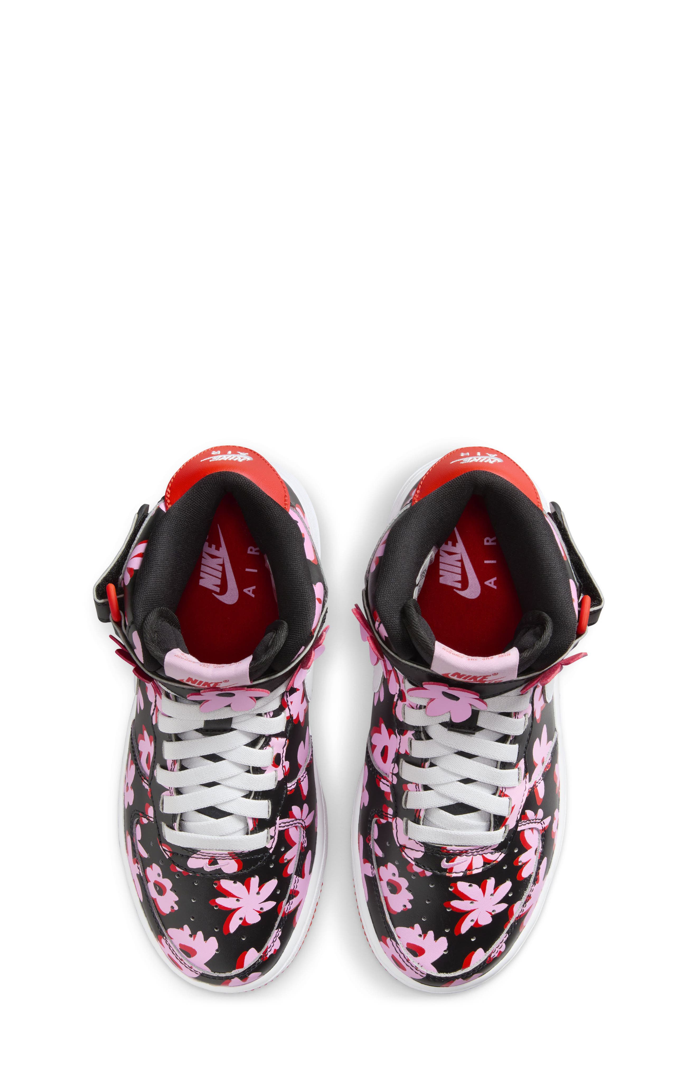 Nike Kids' Air Force 1 Mid EasyOn SE Sneaker, Alternate, color, 