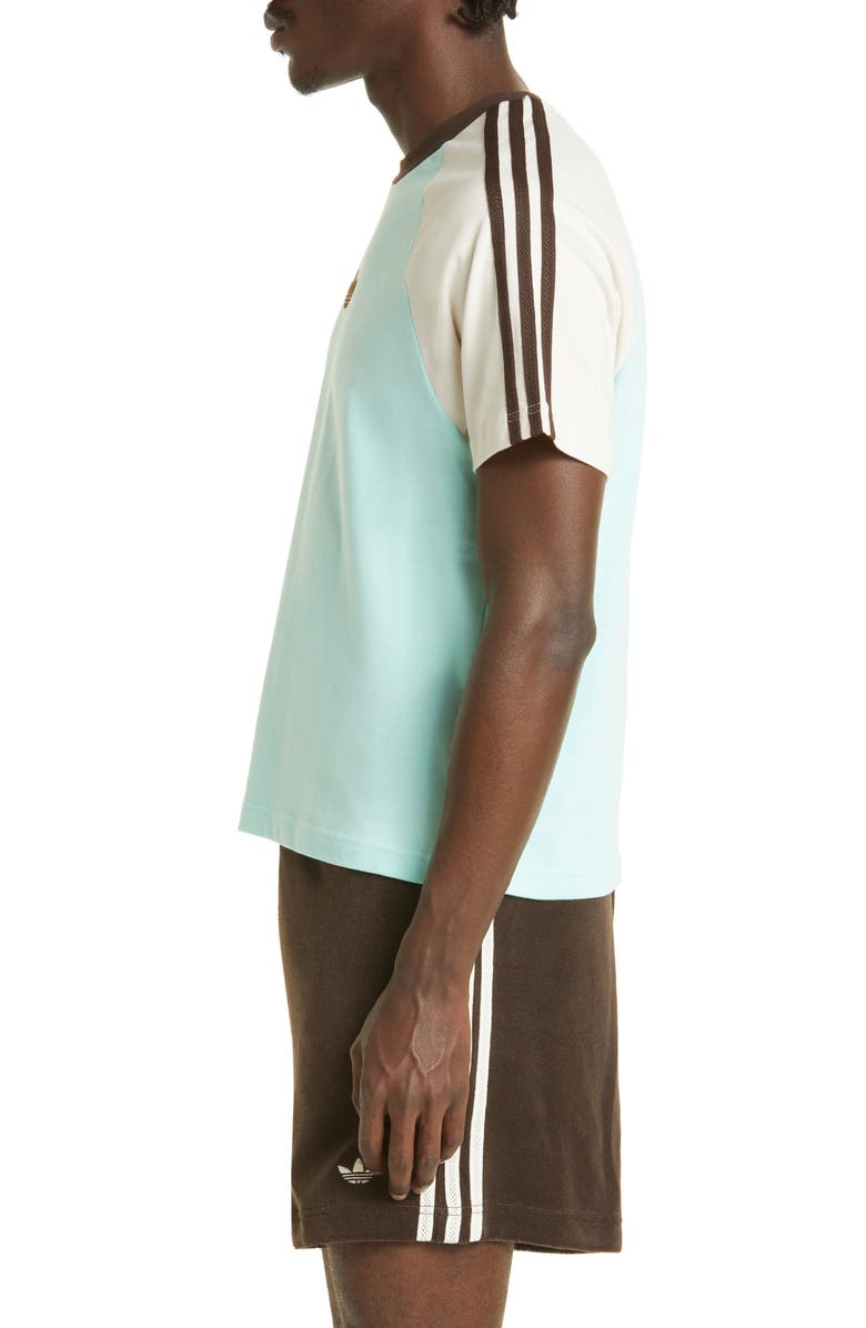 ADIDAS X WALES BONNER Trefoil Embroidered T-Shirt, Alternate, color, 