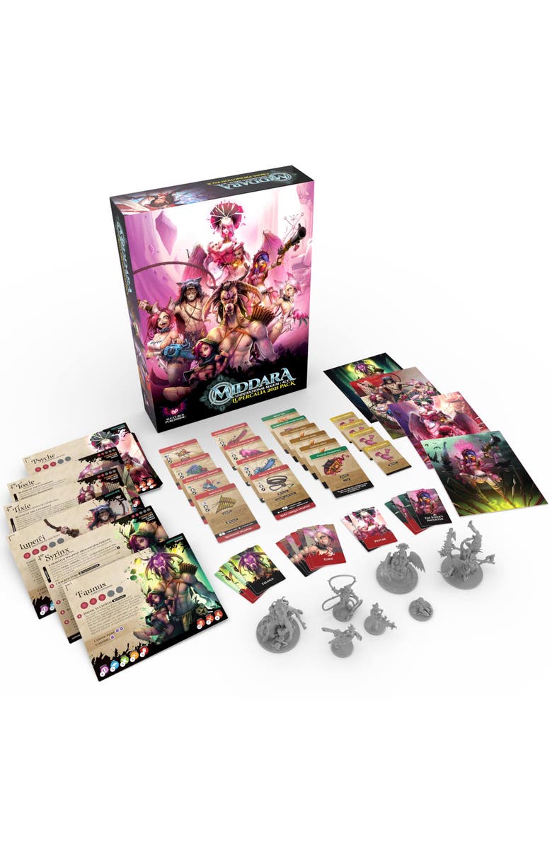 Middara Lupercalia 2021 Pack, Expansion, 7 New Esper Character Miniatures, Main, color,