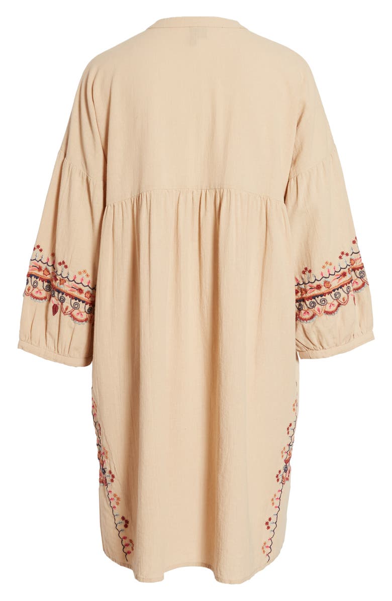 VERO MODA Ibi Tassel Tie Boho Dress, Alternate, color, 