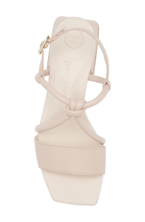 Paul Green Alissa Slingback Sandal In Biscuit Future Nappa