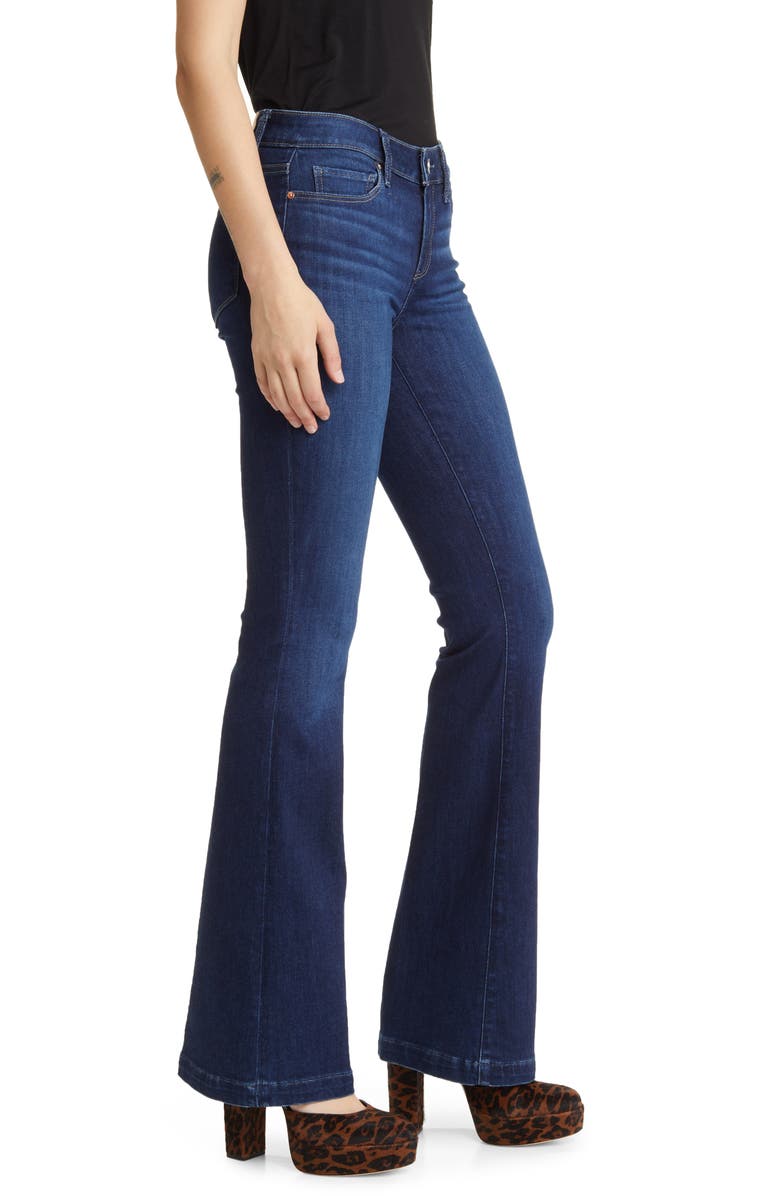 PAIGE Laurel Canyon Low Rise Flare Jeans, Alternate, color, 