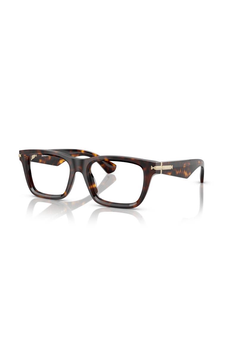 53mm Rectangle optical glasses, Main, color, Brown