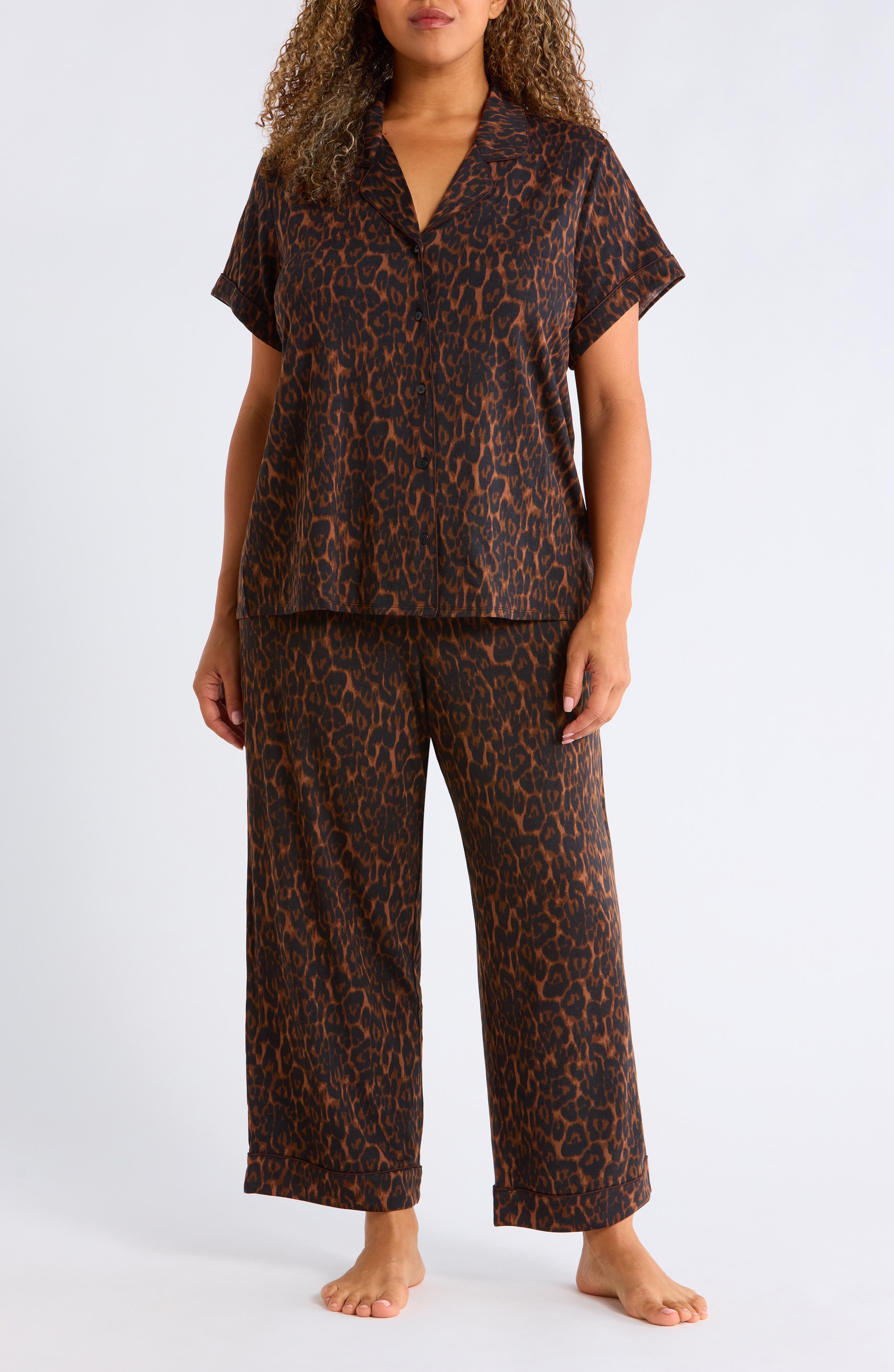 selected BROWN/ BLACK ELEGANT LEOPARD
