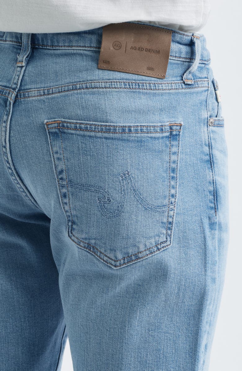 AG Everett Slim Straight Jeans, Alternate, color, 18 Years Vienna