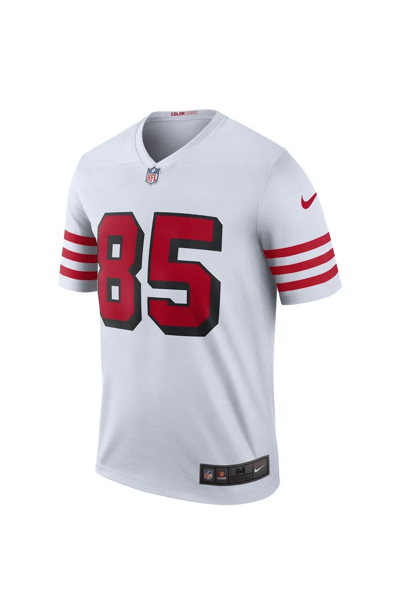 Nike Men's Nike George Kittle White San Francisco 49ers Color Rush Legend Jersey, Alternate, color, 