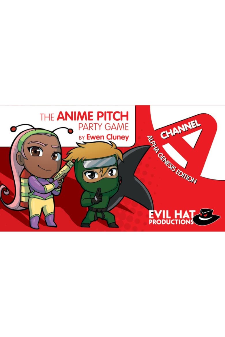 Channel A Alpha Genesis Edition The Anime Pitch Party Game, Alternate, color, Multicolored