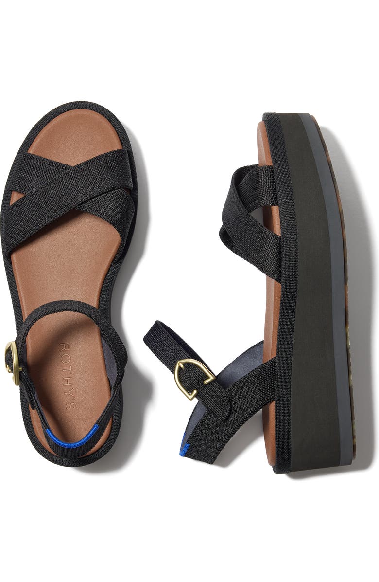 Rothy's The Criss-Cross Lightweight Wedge, Main, color,