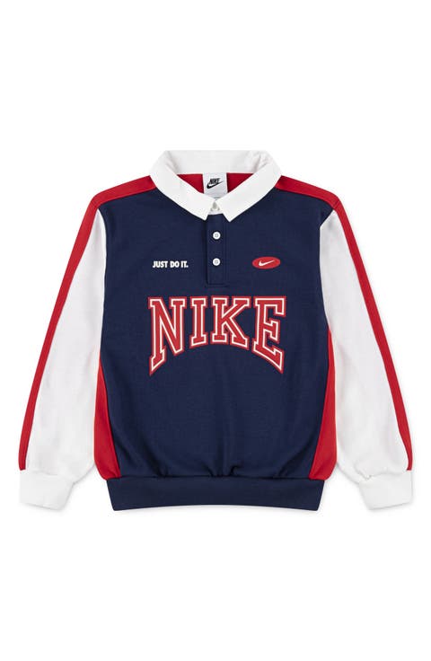 Kids' Game Day Essentials Polo Sweatshirt (Little Kid)