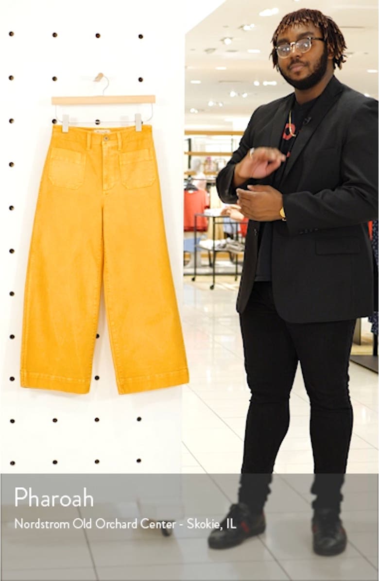 Emmett Crop Wide Leg Pants, sales video thumbnail