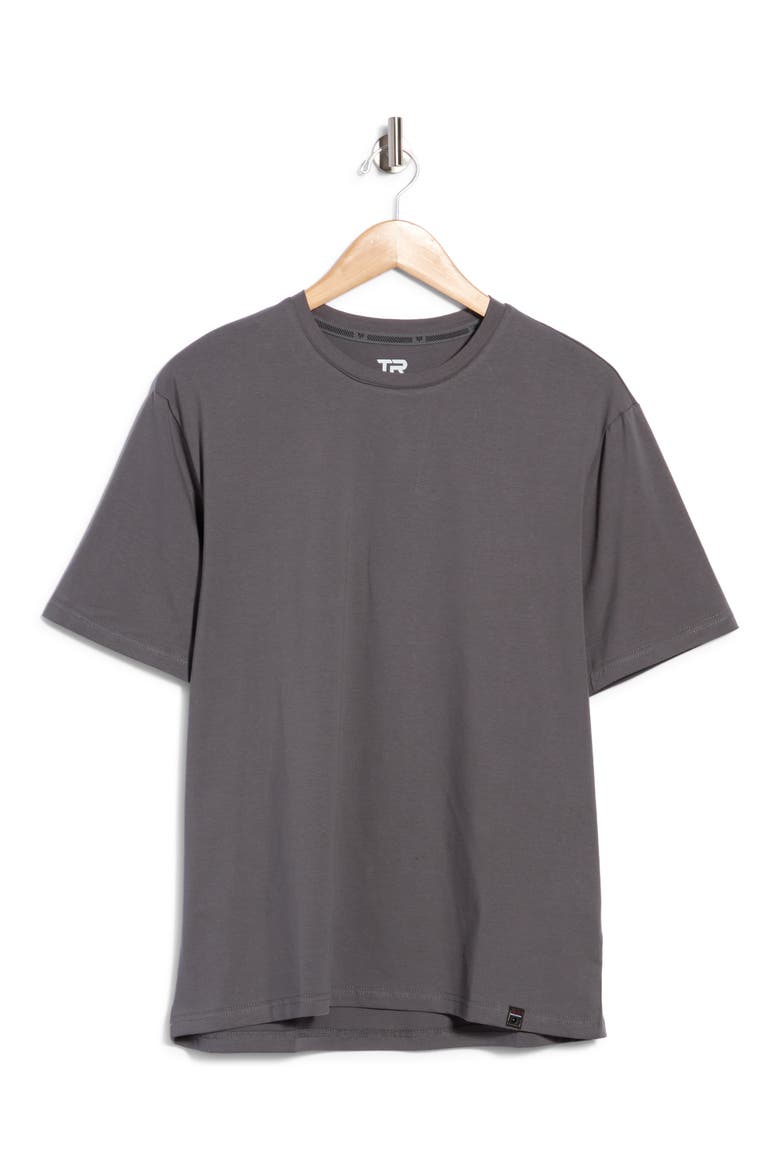Classic Crewneck T-Shirt, Main, color, CHARCOAL