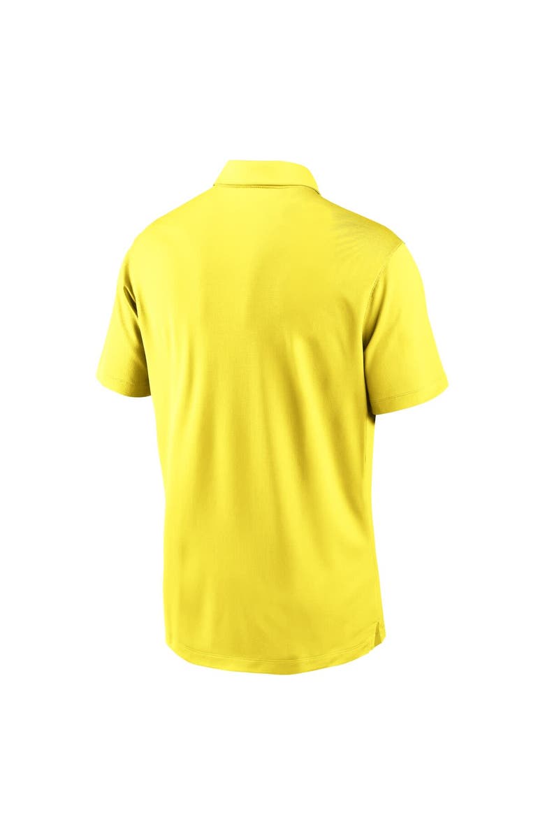 Nike Men's Nike Yellow Oregon Ducks Primetime Franchise Performance Polo, Alternate, color, 