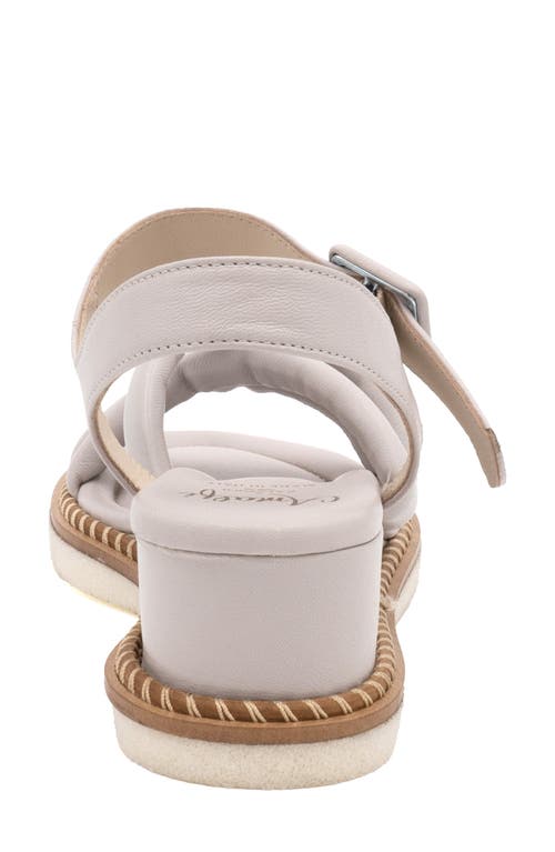 Amalfi By Rangoni Moscato Wedge Sandal In Nuvola Savana