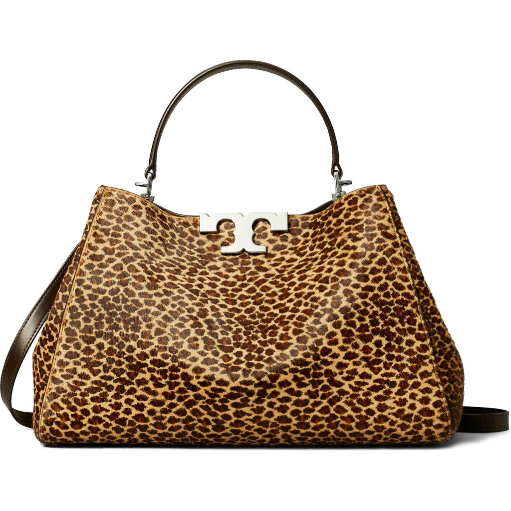 Tory Burch Eleanor Genuine Calf Hair Satchel In Multi