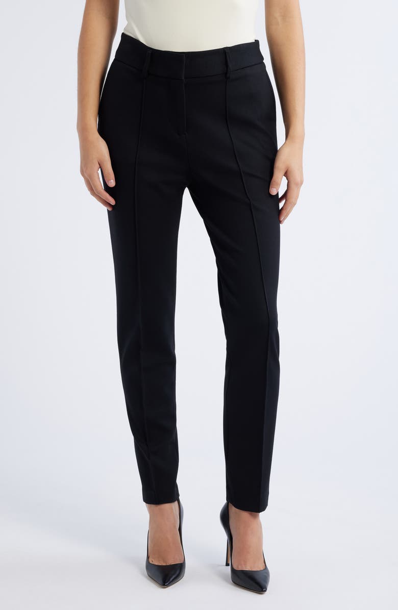 Tahari ASL Seamed Front Stretch Ponte Pants, Main, color,