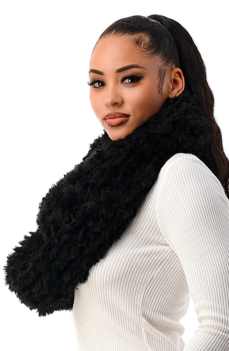 MARCUS ADLER Faux Fur Infinity Scarf, Alternate, color,
