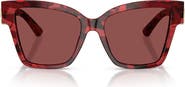 Dolce&Gabbana 54mm Gradient Square Sunglasses