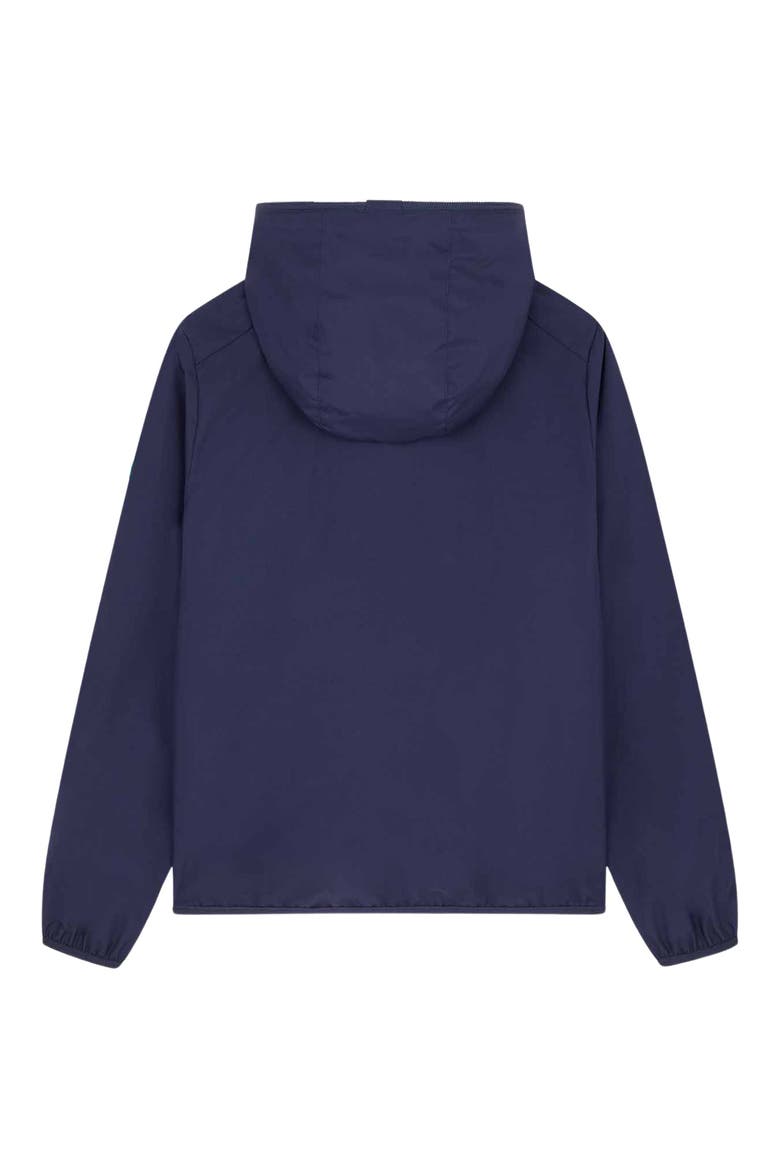 Kids' Jules Wind & Water Repellent Recycled Polyester Jacket, Alternate, color, NAVY BLUE