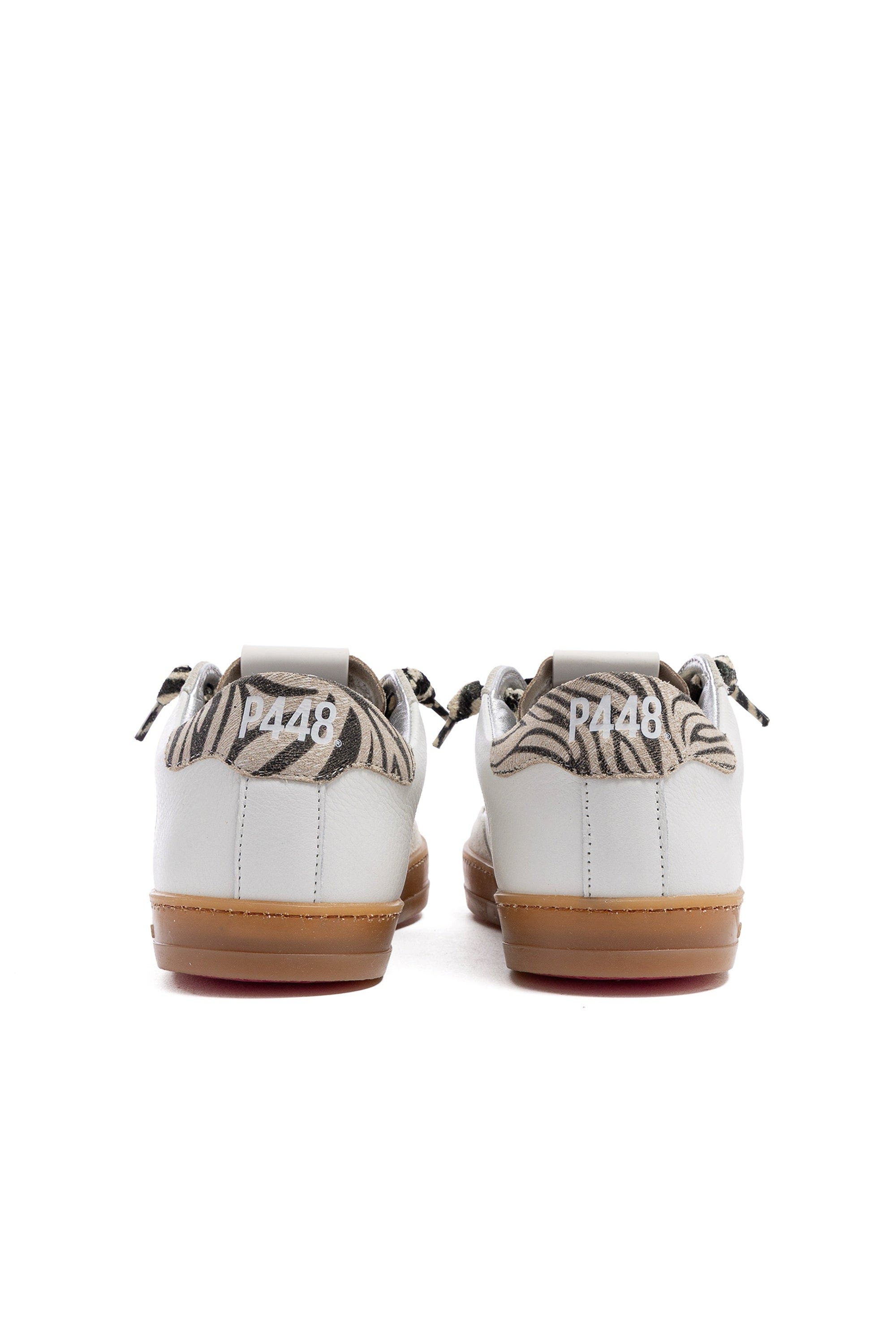P448 John Sneaker, Alternate, color, Zebra White