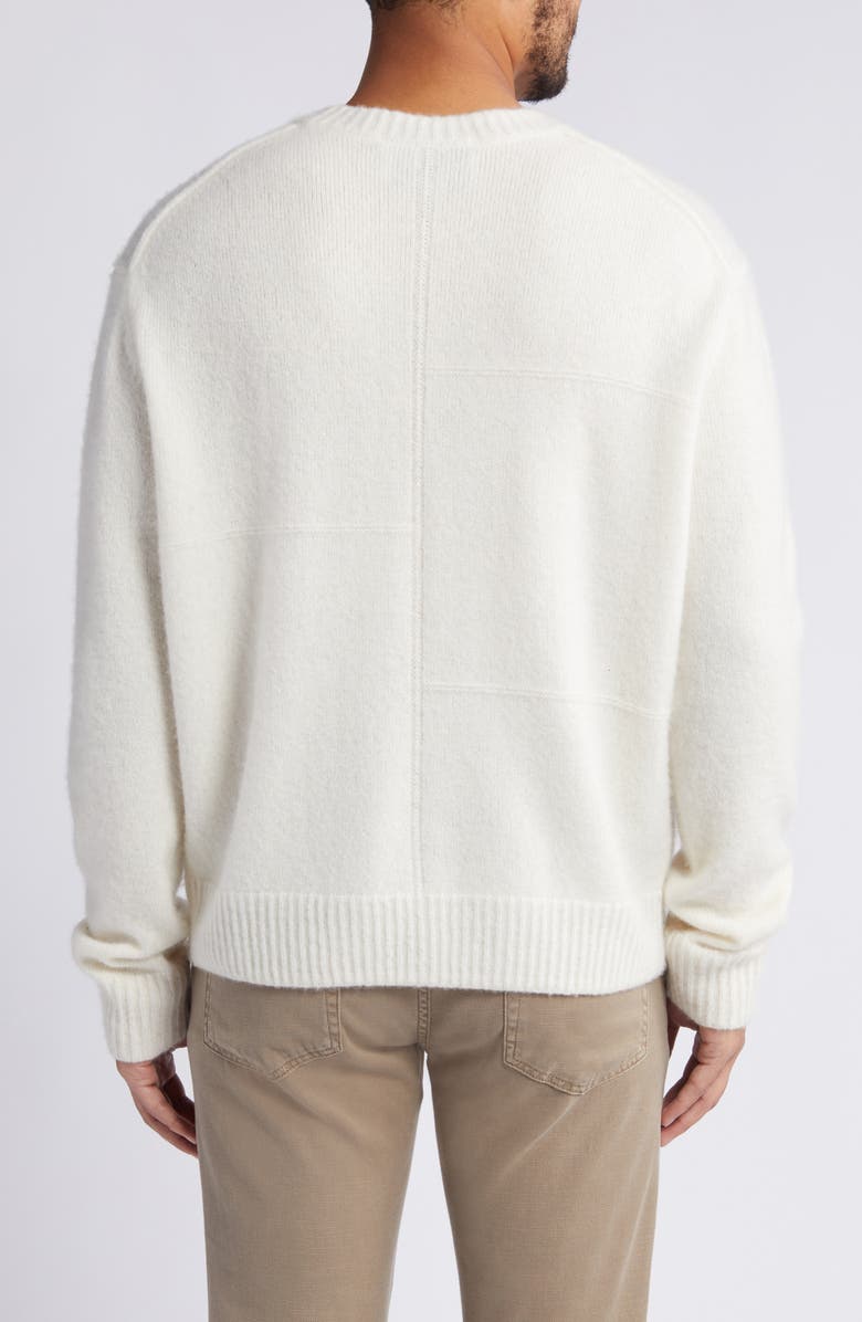 FRAME Cashmere & Silk Crewneck Sweater, Alternate, color, 