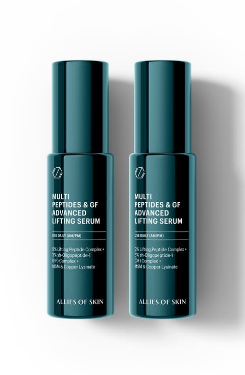 Multi Peptides & GF Advanced Lifting Serum Duo Set $376 Value