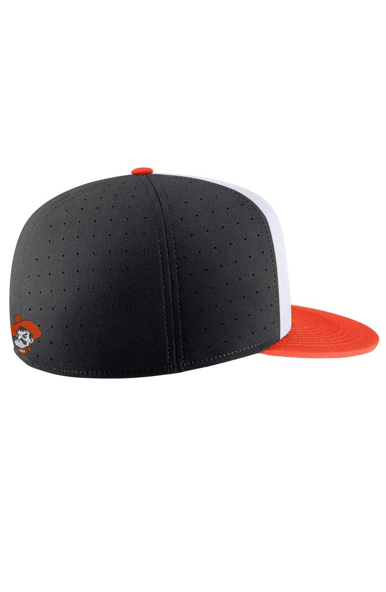 Nike Men's Nike White Oklahoma State Cowboys Aero True Baseball Performance Fitted Hat, Alternate, color, 