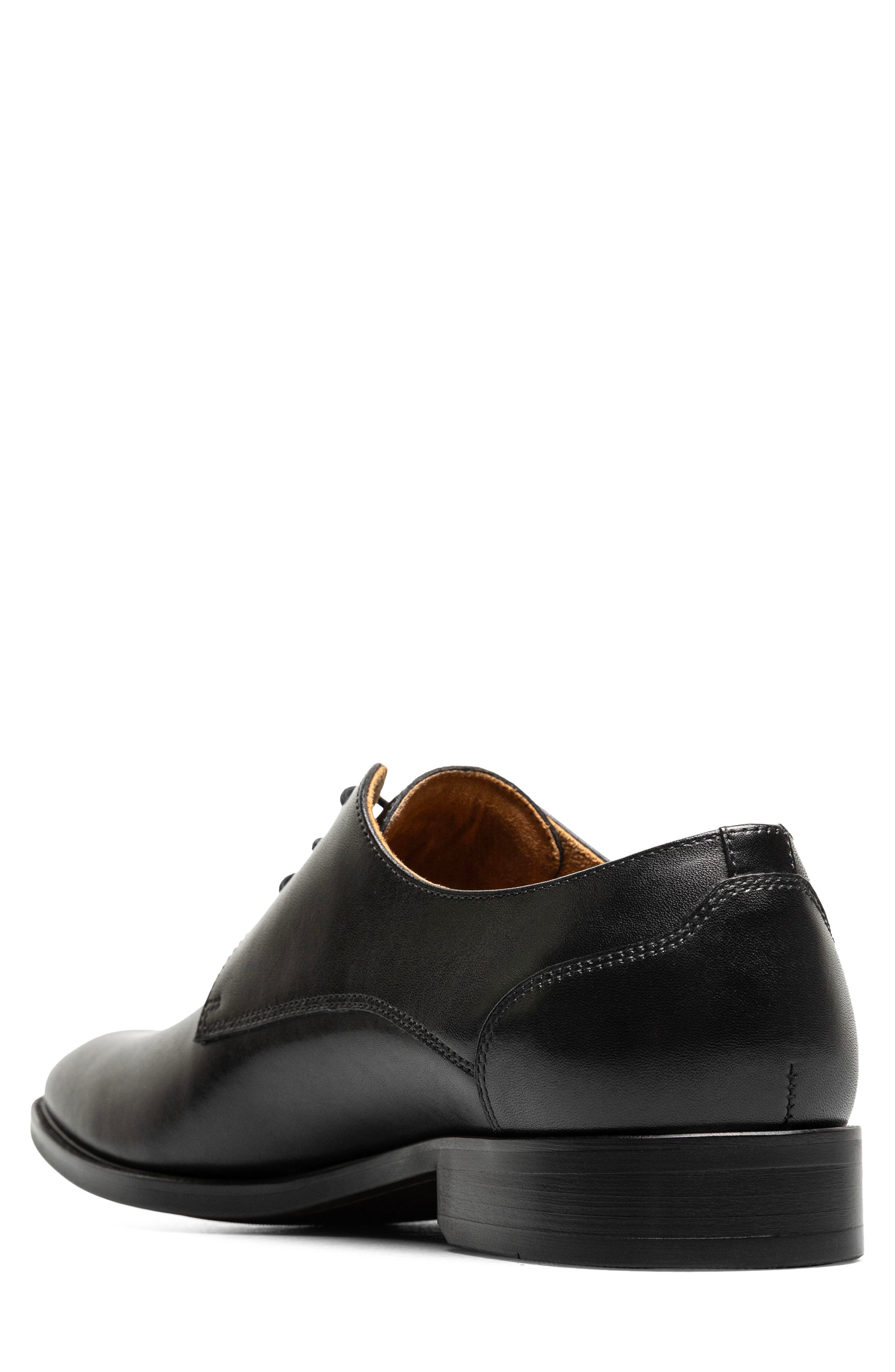 Sorrello Lux Plain Toe Oxford, Alternate, color, BLACK