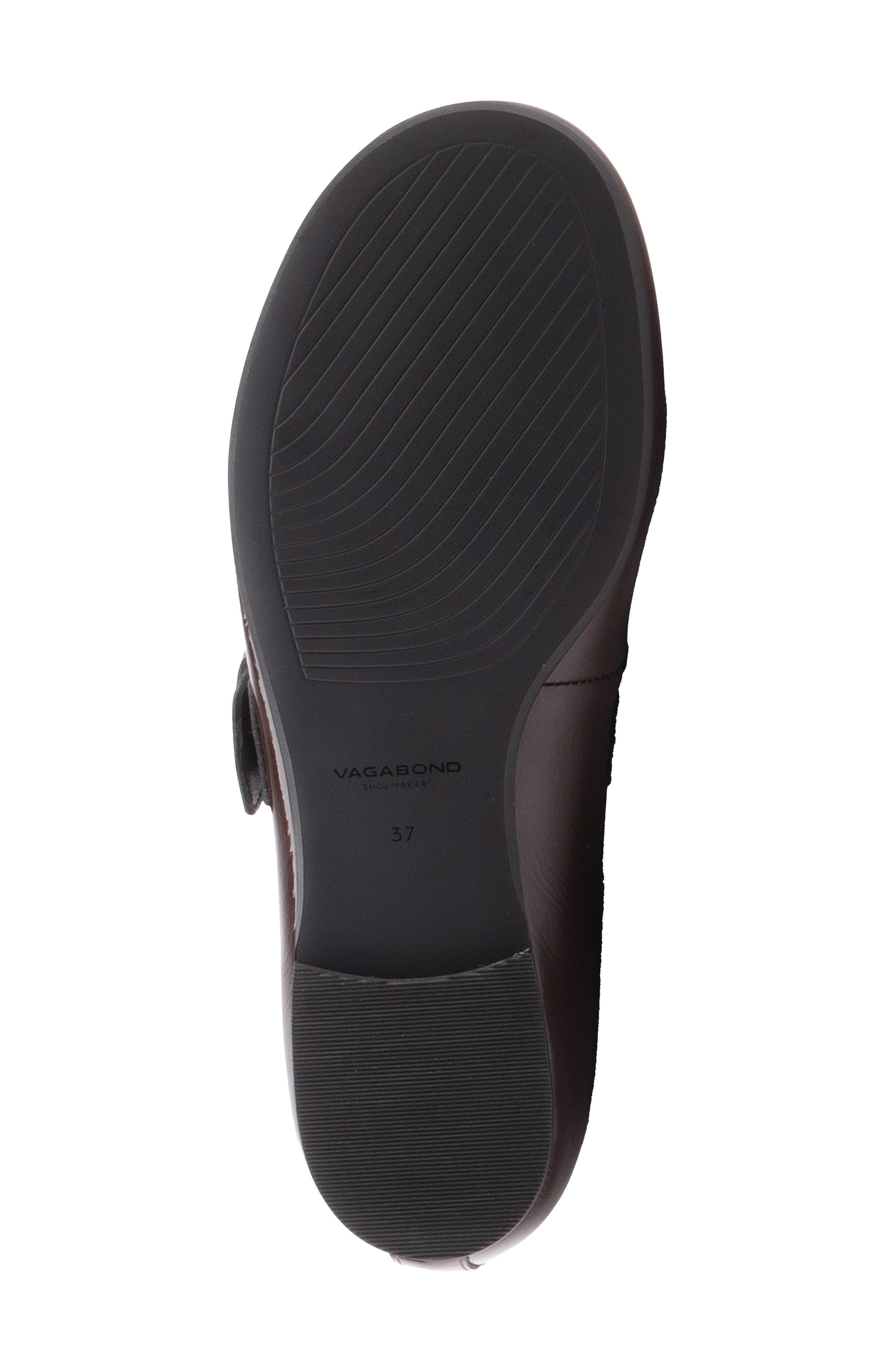 Aleya Mary Jane Flat, Alternate, color, CHOCOLATE