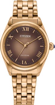Citizen Classic Rose Gold Tone Bracelet Watch, 33mm