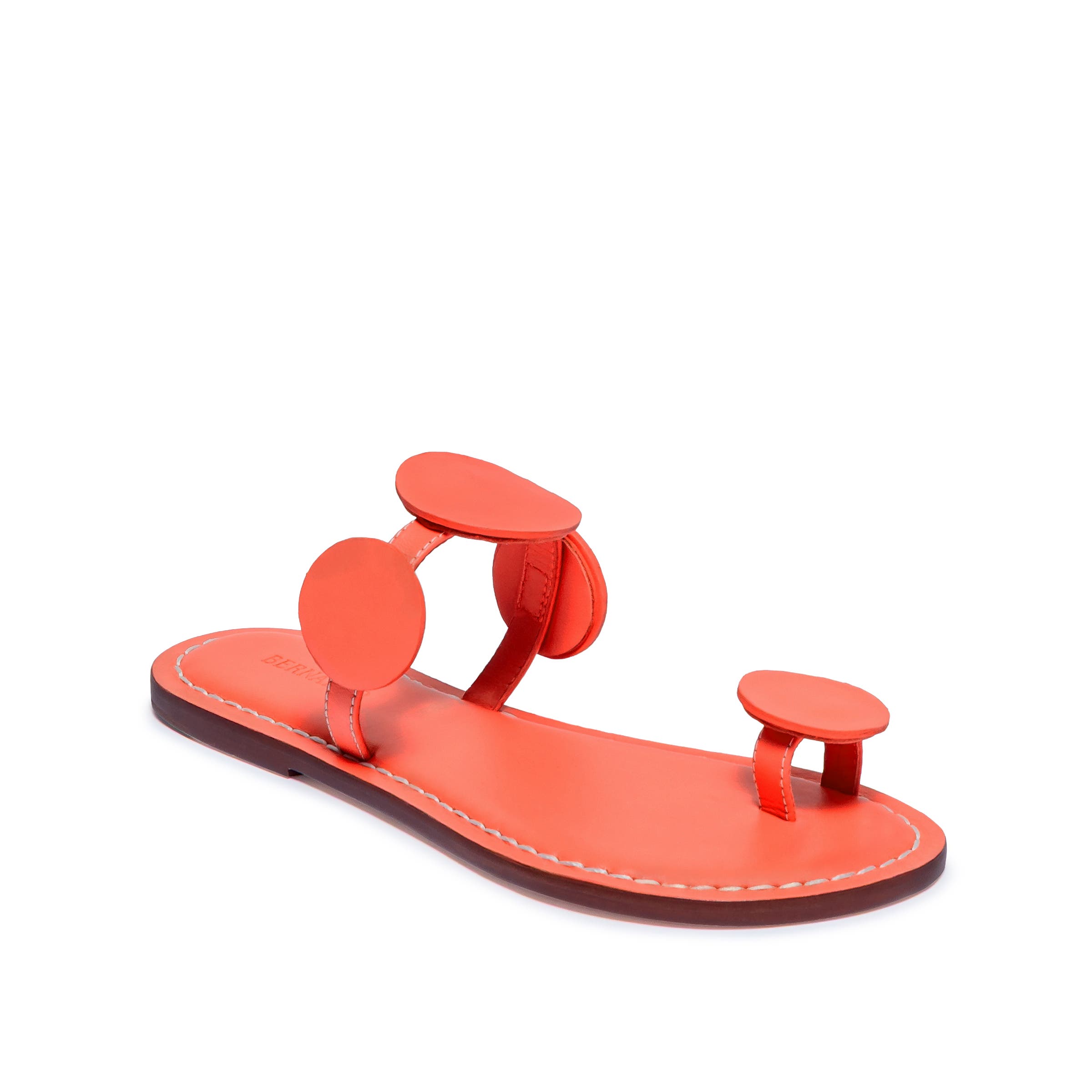New Moon Toe Loop Sandal, Alternate, color, SUNSET ORANGE