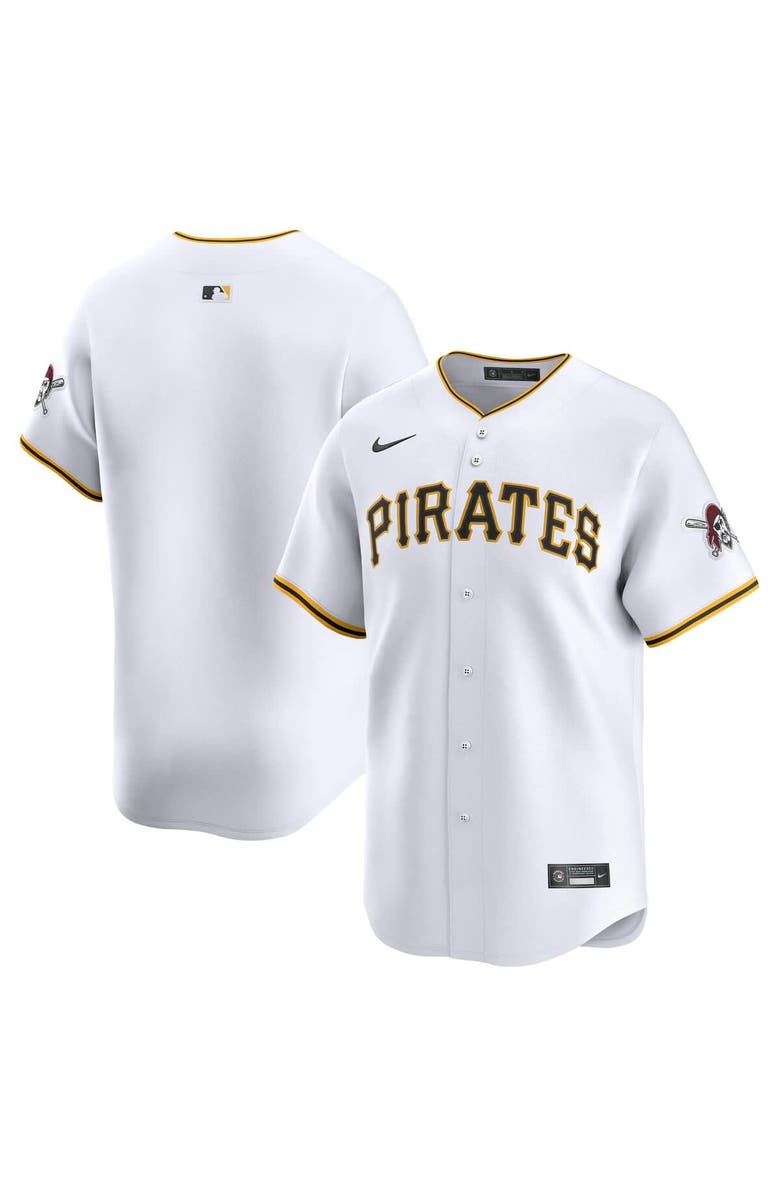 Nike Men's Nike White Pittsburgh Pirates Home Limited Jersey, Alternate, color, White
