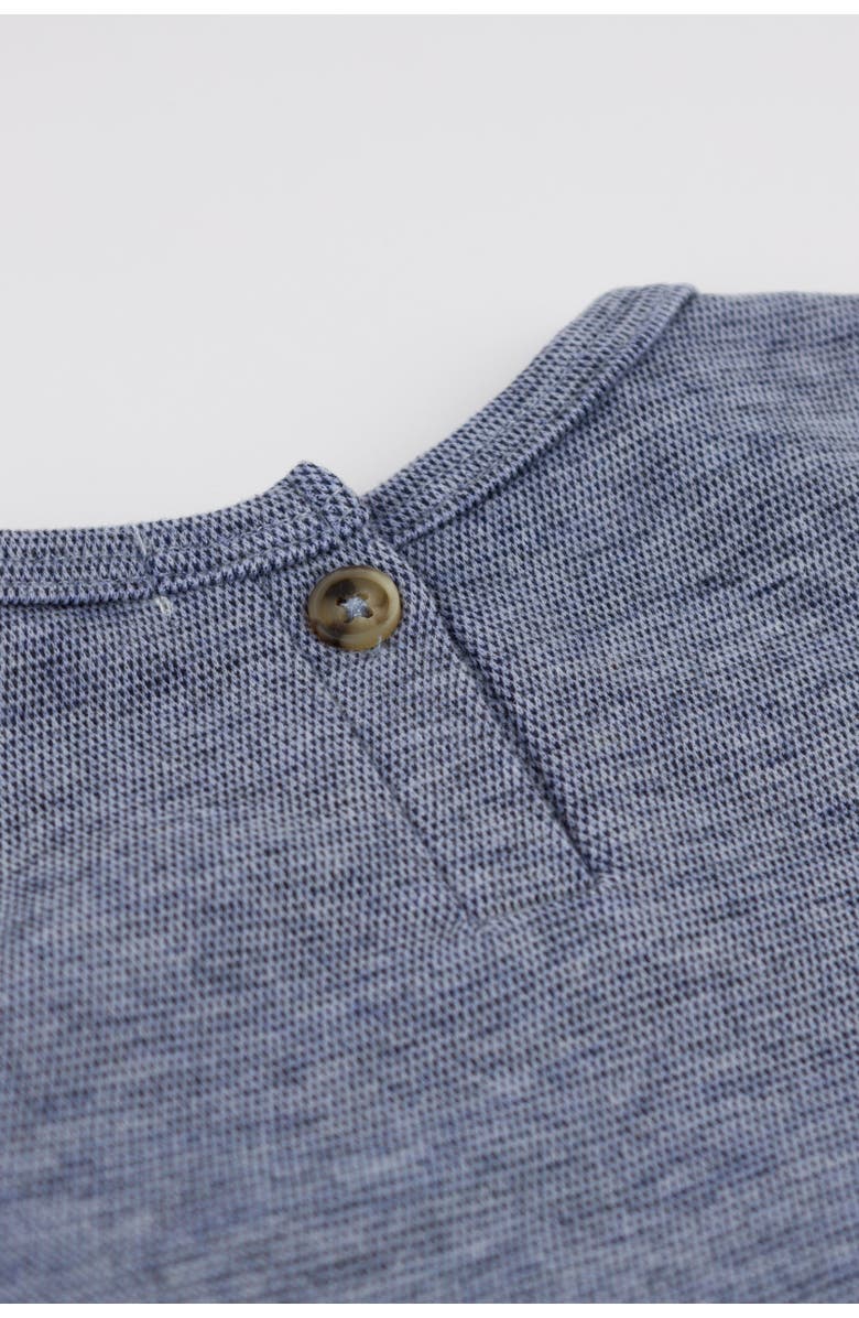 oh baby! Mini Honeycomb Elbow Patch Boxy, Alternate, color, Denim