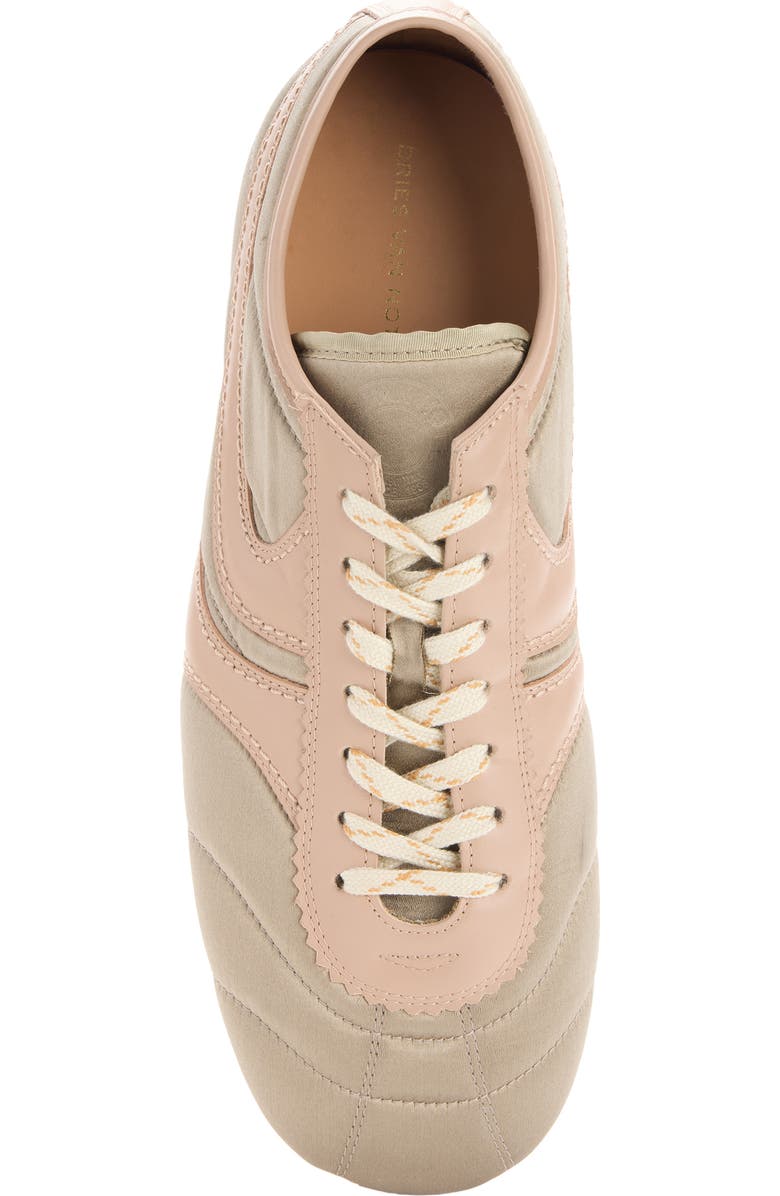 Dries Van Noten Slim Satin Sneaker, Alternate, color, 802 Grey