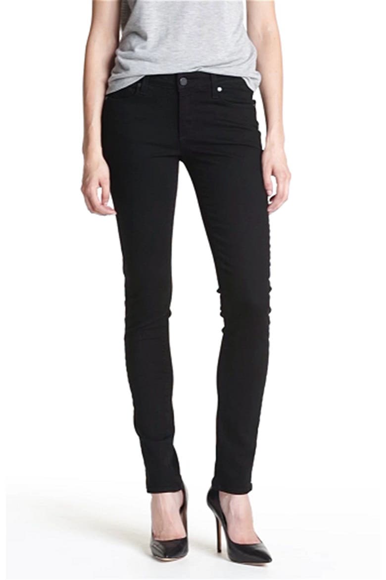 Denim 'Skyline' Skinny Stretch Jeans, Alternate, color, BLACK INK
