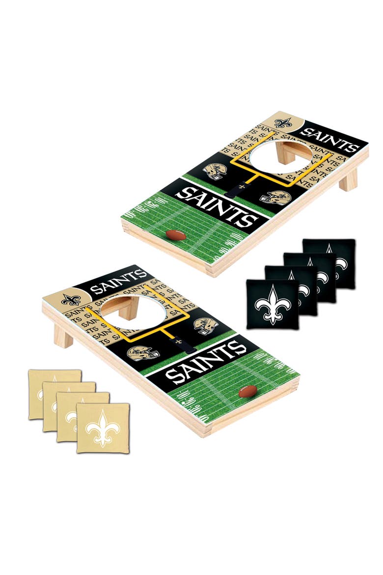 New Orleans Saints NFL Tabletop Cornhole, Alternate, color, Multicolor